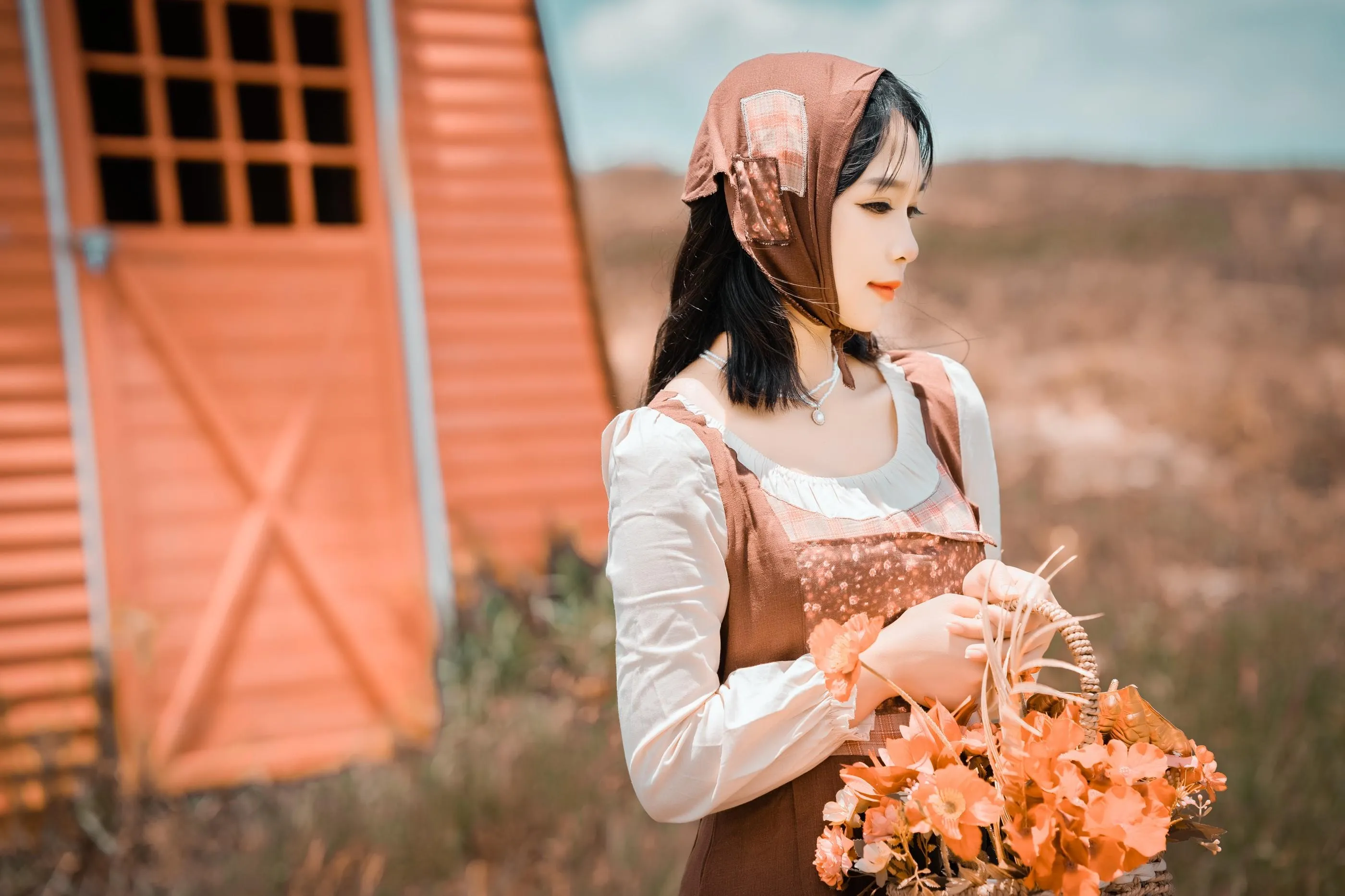 [YITUYU艺图语]2022.08.26 牧场里的少女 月光 [44P]插图1